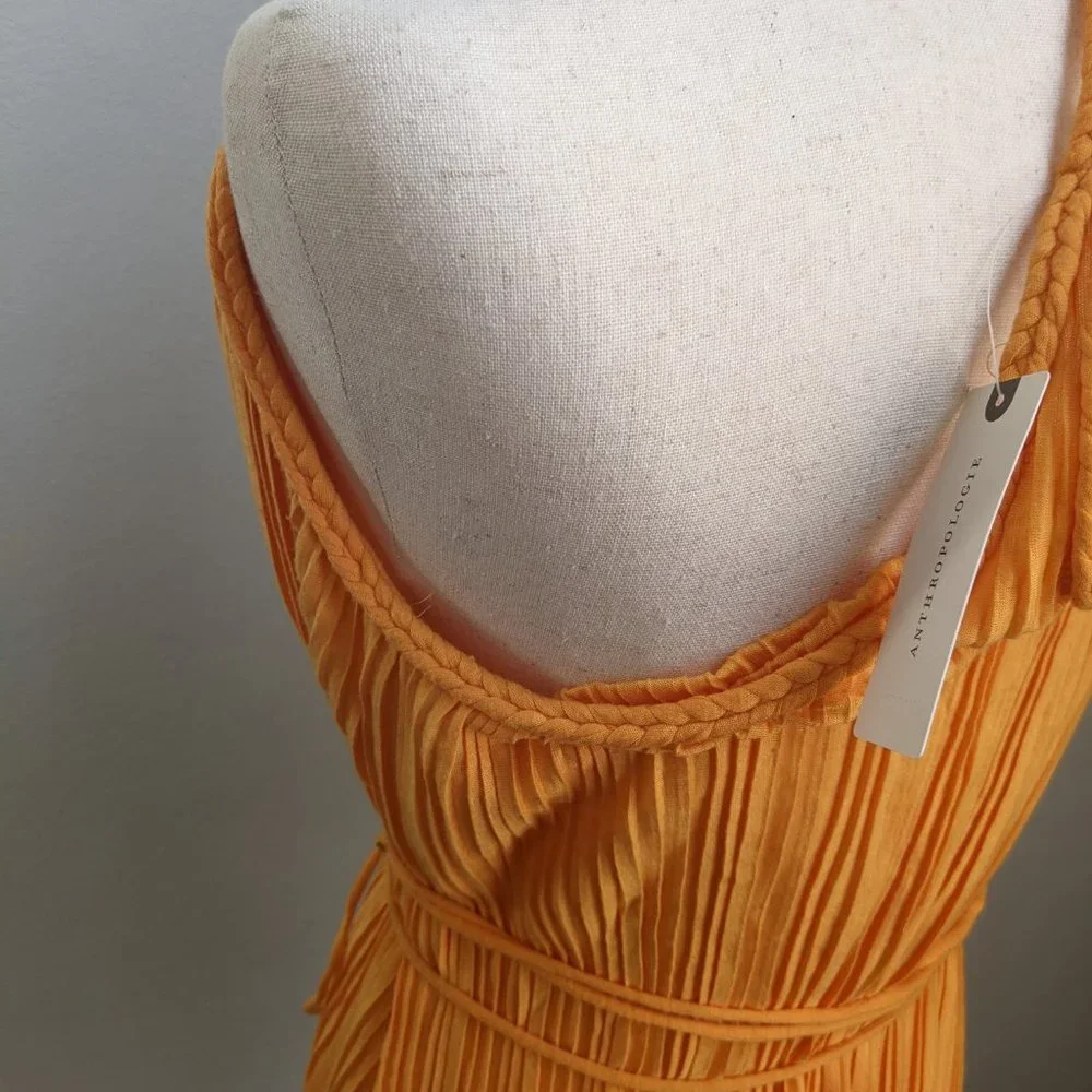 Anthropologie Braided Goddess Halter Top - Picture 7 of 10